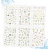Baluue 3sets Nail Art Sticker Sticker Easter Bunny Manicure Decals