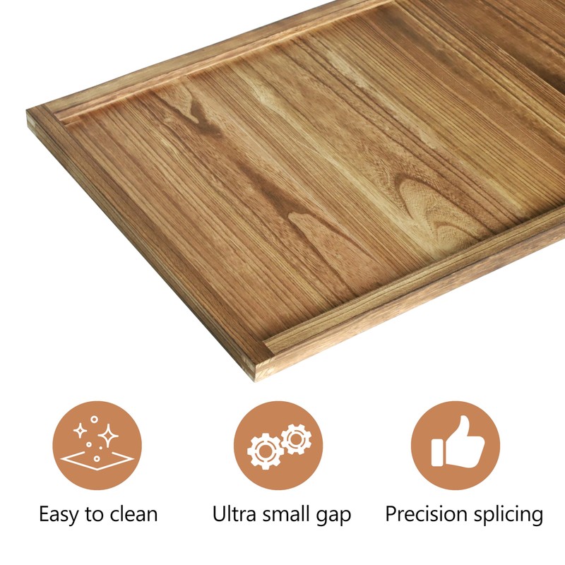 Gurfuy 40"x20" Extra Large Long Rectangle Ottoman Table Tray -