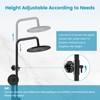 Hurran Shower System with 10 Inch Rain Shower Head and