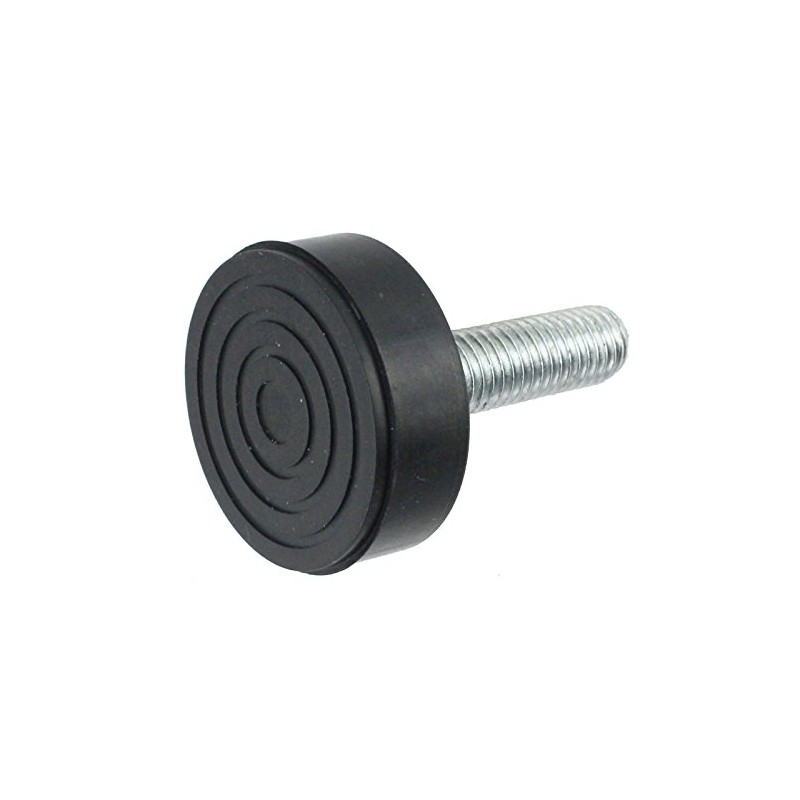 SPARES2GO Universal Fridge Freezer Adjustable Screw In Foot (10mm Thread)