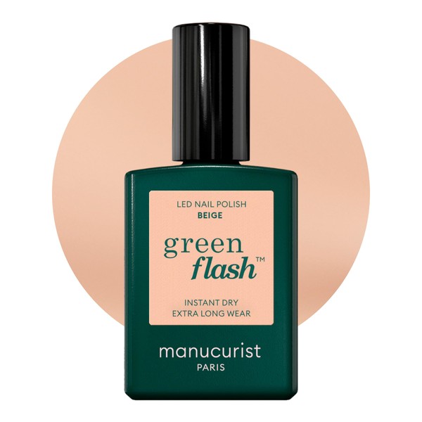 Manucurist Green Flash LED Gel Nail Polish - Nude -