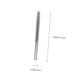 Gatuida 2pcs Makeup Brush Practical Eyebrow and Eyeshadow Brush with Dust Cap Pink for Precise Application and Easy Cleaning