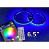 JHB Set 2PCS 6.5" Remote APP RGB Color LED Rings
