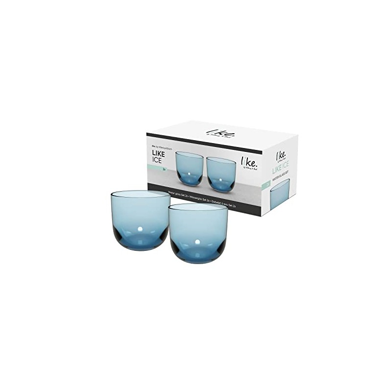 Villeroy & Boch – Like Ice Water Glass 2-PCE Set,