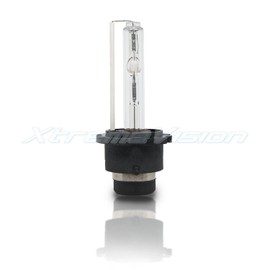 XtremeVision - Bombillas HID de xenón de repuesto, D4S, D4R y D4C, 5000 K, color blanco brillante (1 par), 2 años de garantía