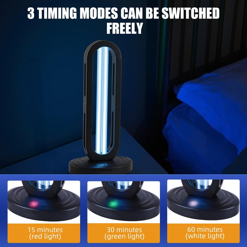 Ultraviolet Germicidal Lamp 110V, 38W Ozone UV Light for Whole