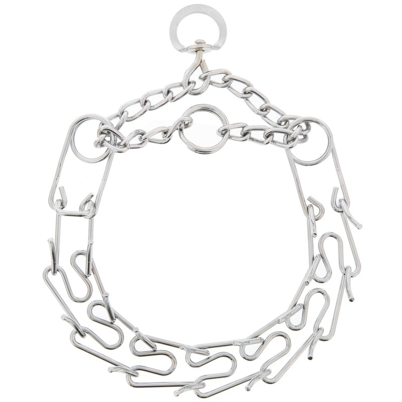Choker Prong/Pinch/Spike Chain Collar 20" for Dogs up to 250
