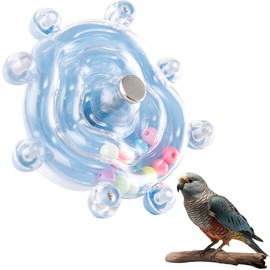 JUJUGO Parakeet Toy, Bird Nibbling Toy, Rotary Toy, Parrot, Cockatiel, Budgie Educational Toy, Stress Relief