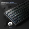 Womier Shine Through PBT Keycaps 60 75 100 Percent Cherry
