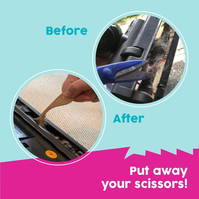 Pikk-It® Hair Removal Tool For Vacuum's and Hairbrushes – Easy
