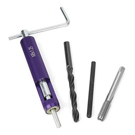 Gewindereparatur-Einbausatz Thread Repair Kits + 50 Stück Edelstahl Coiled Wire Helical Gewindeeinsätze M8 x 2D