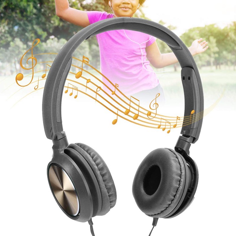 Wired Music Headset, Noise Canceling Function Wired Headphones Portable Wired