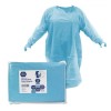 MedPride 100ct. Impervious Protective Poly Gown W/Thumb Hook Level 3