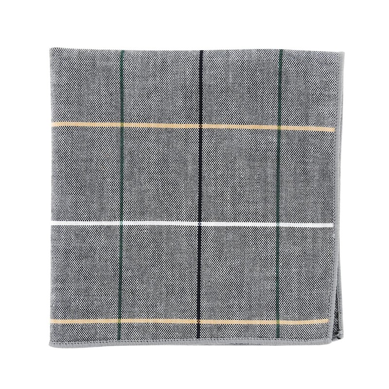 axy Mens Bow Tie with Pocket Square Set for Suit