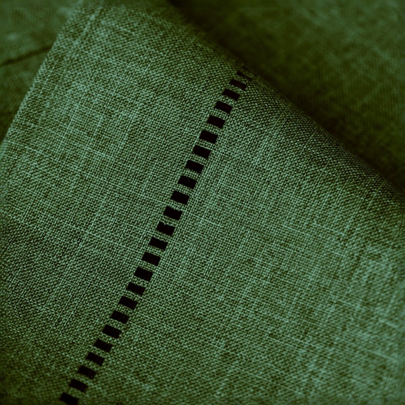 Aomiro Table Runner, Stylish, Nordic Race Border, Table Center, Cloth,