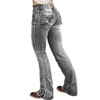 Flamingals Butt Lifting Bootcut Jeans Stretchy Casual Fall Winter Trendy