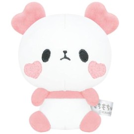 Kami 221916 [Mochi Mochi Panda] Stuffed Toy (Heart Pan), Mochi Pan, Animal, Mascot, Doll, Interior, Miscellaneous Goods, Goods, Cute,