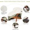 Owlcover Patio Adirondack Chair Cover 32 W x 35 D