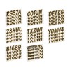 STIFFIE Whipline Black/Metallic Gold 3" Boat & PWC Registration Decals