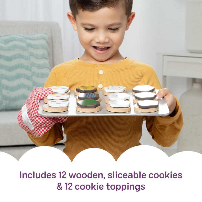 Melissa & Doug Slice & Bake Cookie Set with Wooden