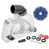 Dastool Cutting Dust Shroud 4.5 inch/5 inch +Diamond Saw Blade