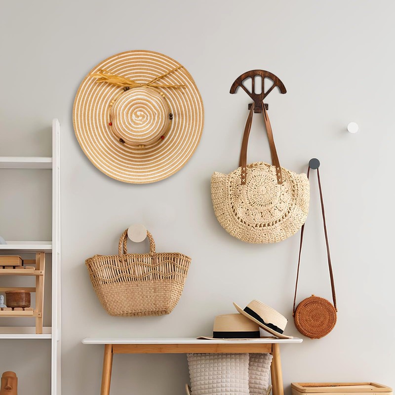 Cowboy hat stand, wall mounted adjustable stand that can maintain
