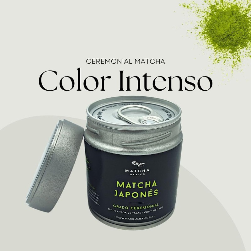 Matcha Ceremonial Japonés 40g de Grado Premium Hecho en Shizuoka