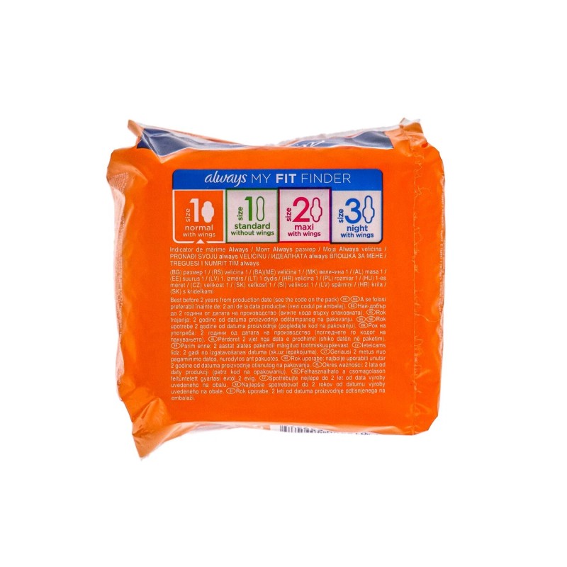 Always Normal Classic Pads Imported (Pack of 10)