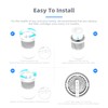 AROEVE MK01 & MK06 Air Filter Replacement 4-in-1 Air Filter