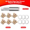 JMMRRR Oil Drain Plug Tap Thread Repair Kit M17 x