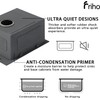 Friho 15x15 Inch Drop in Bar Sink, Top mount Small