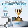 Battery Spot Welder, AWithZ Handheld Spot Welder 11 Gear Adjustable,