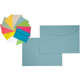 Envelopes DIN C6 Recycled Windowless Pack of 25 / 50 / 100 Blue