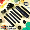 Vinsot 30 Pcs Silicone Slap Bracelets Gift for Kids DIY