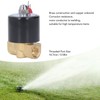 Brass Electric Solenoid Valve Female Thread 1 Way Flowing Normally