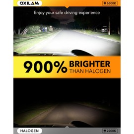 OXILAM H1/H1LL LED Bulbs 30000LM 6500K White Ultra-Bright, 5 Min Quick Install, 60000H Lifespan, No Flicker, 99% Compatibility