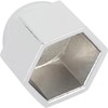 Speedway Motors Chrome Acorn Nut Covers for Flathead Intake Manifold,