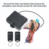 Unbranded Universal Car Remote Central System Kit Door Lock Keyless
