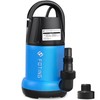 FOTING Sump Pump 1HP Clean/Dirty Submersible Water Pump, 4600GPH Utility Pump Thermoplastic Electric Portable Transfer Water Pump for Swimming Pool Garden Pond Basement with 10ft Long Power Cord