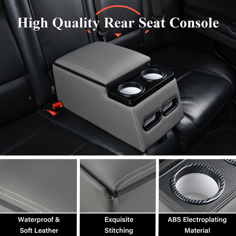Coverado Car Center Console, Universal Bench Seat Center Consoles, Center