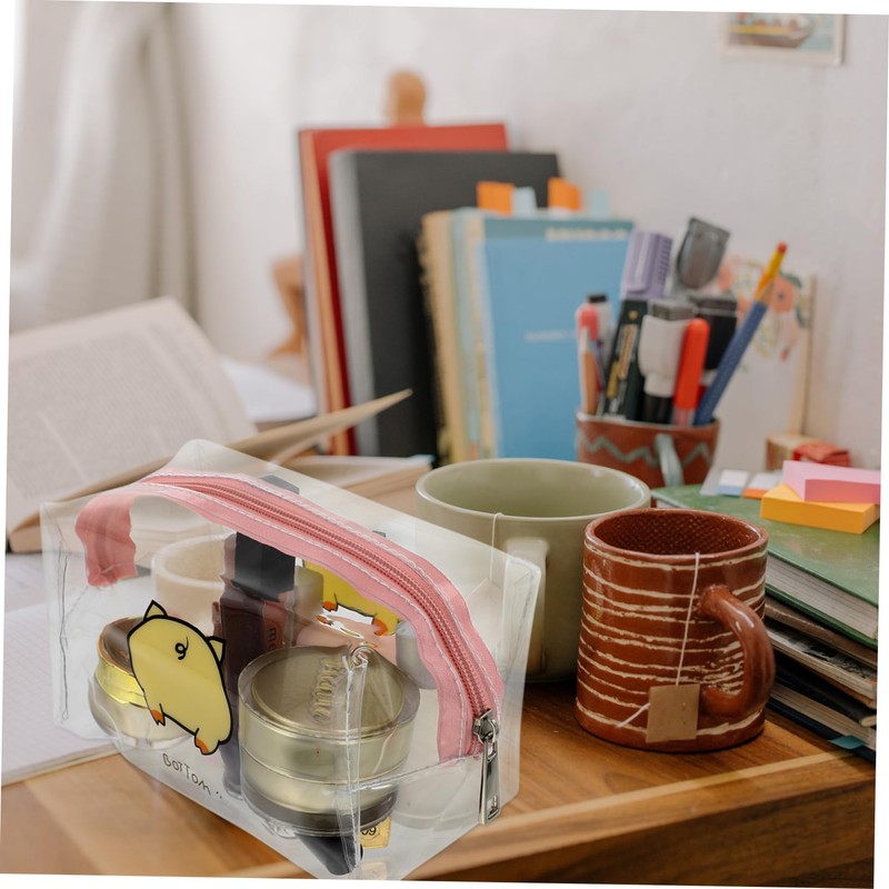 Outanaya Cosmetic Pouch Cute Pig Design Makeup Organizer for Travel