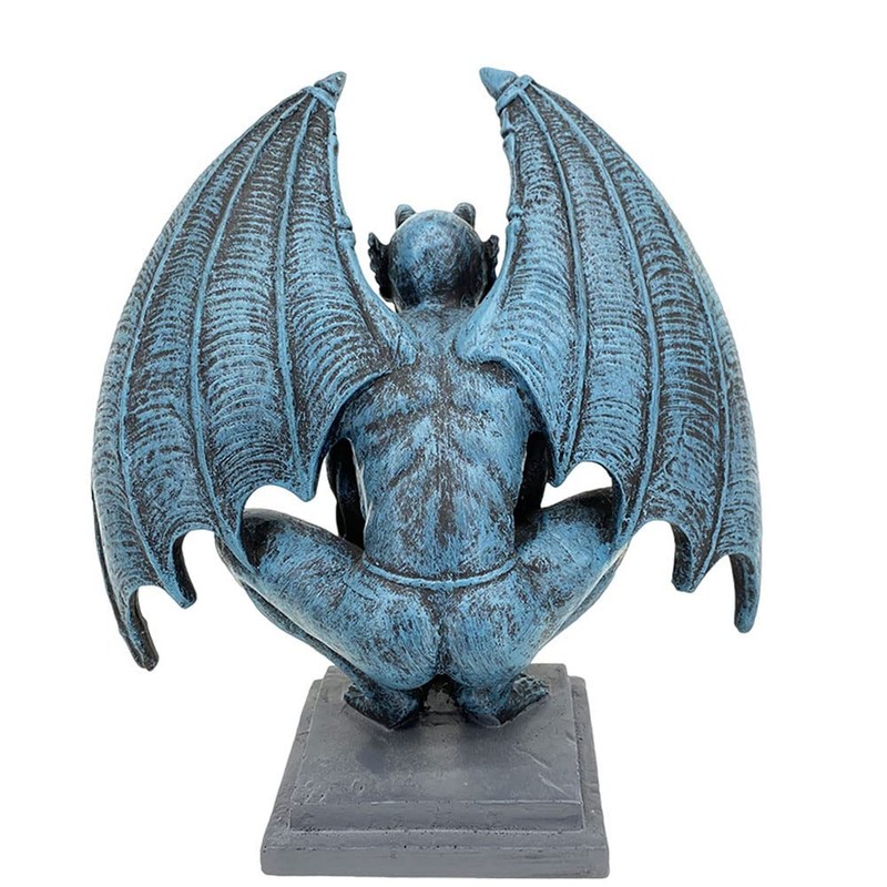Romeeton Gargoyle Statue Resin Angel Sculpture Winged Devil Figure Craft