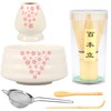 7Pcs Matcha Whisk Set Includes Ceramic Matcha Bowl Japanese Matcha