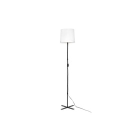 IKEA Ikea BARLAST Floor lamp, black/white150 cm (59 in)