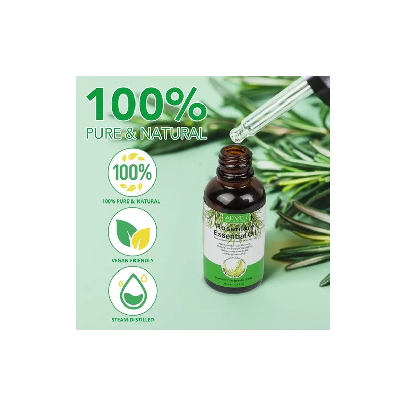 Aceite De Romero + Crecimiento Capilar Anticaida | Kit 2