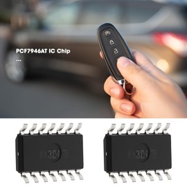 YINETTECH 4x PCF7946AT Transponder IC Chip SOP14 Car Key Motherboard Chip for Car Remote Key