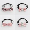 Hair Ties Set Knotted Bow Scrunchie Rubber Bands Cute Fashionable