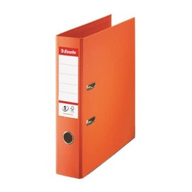 Esselte Power A4 75mm Spine Label Lever Arch File - Orange