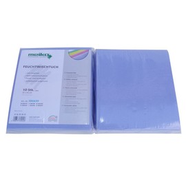 Meiko wet wipes for 35x40 cm Blue 10 Pack 100% Viscose