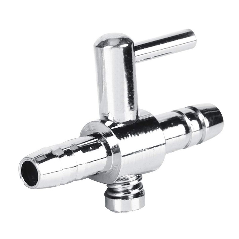 Tnfeeon 10pcs Aquarium Air Flow Control Valve Stainless Steel Aquarium